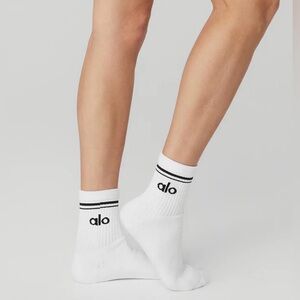 ALO Yoga White socks